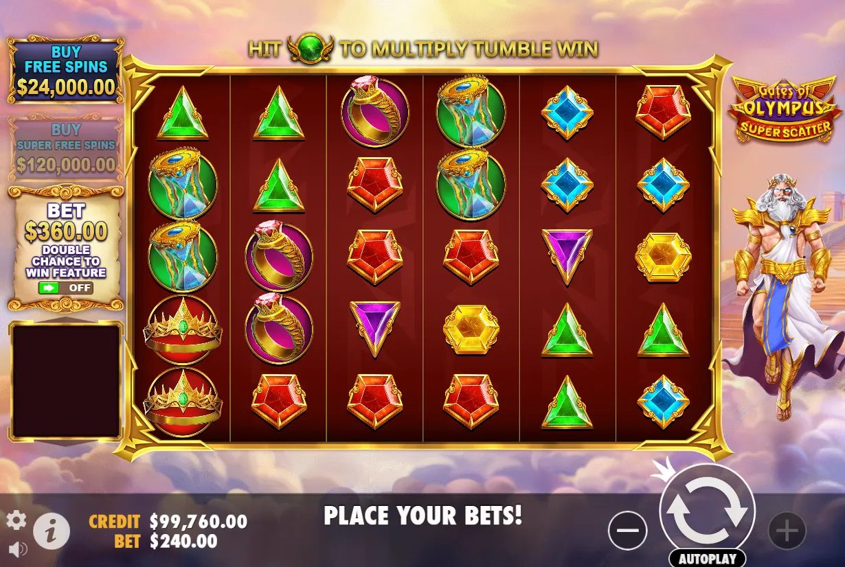 Gates of Olympus Super Scatter